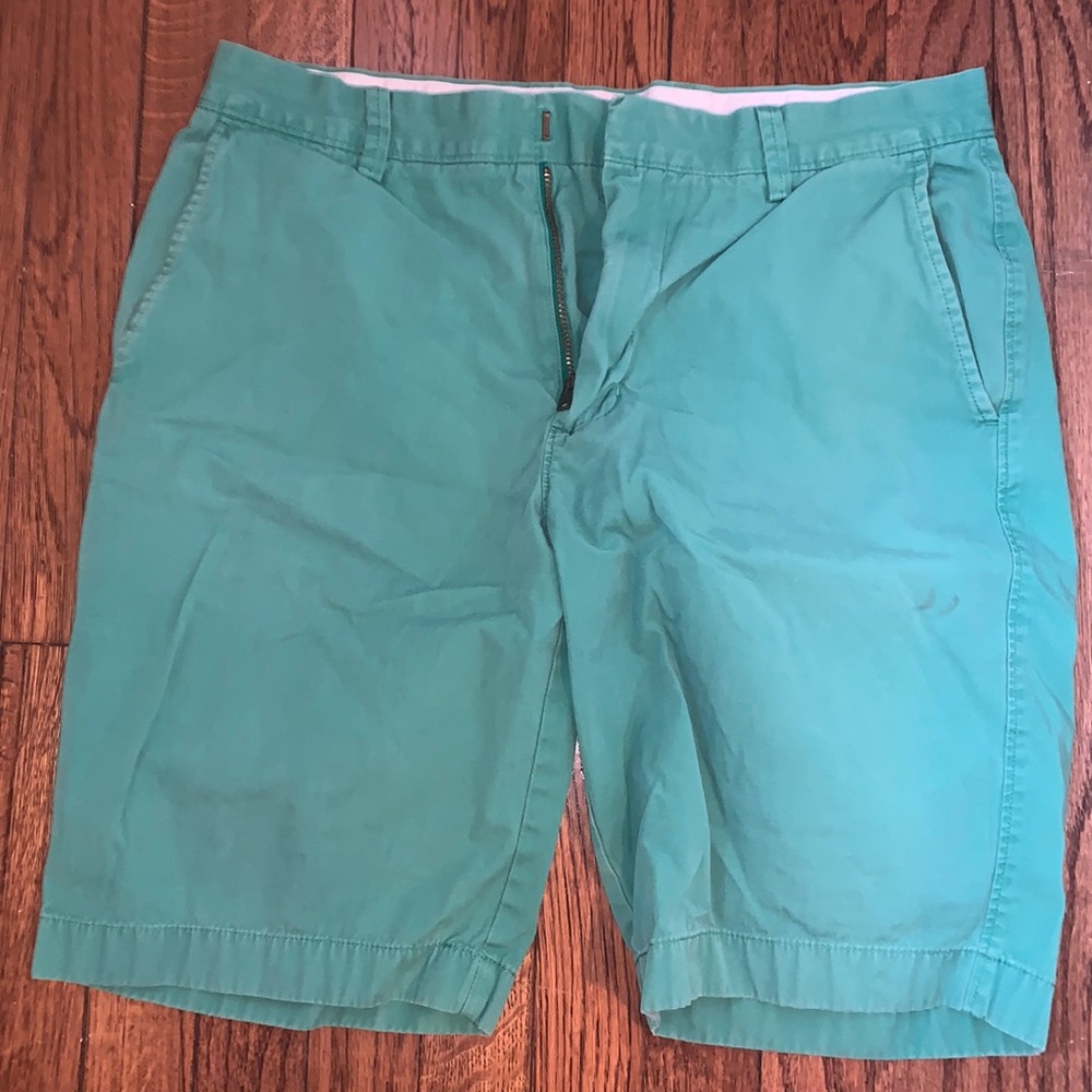 Light Green J Crew Shorts
